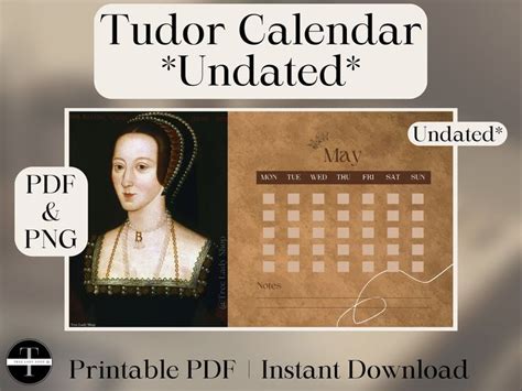 elizabeth of tudor calendar